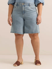 Medium light blue denim