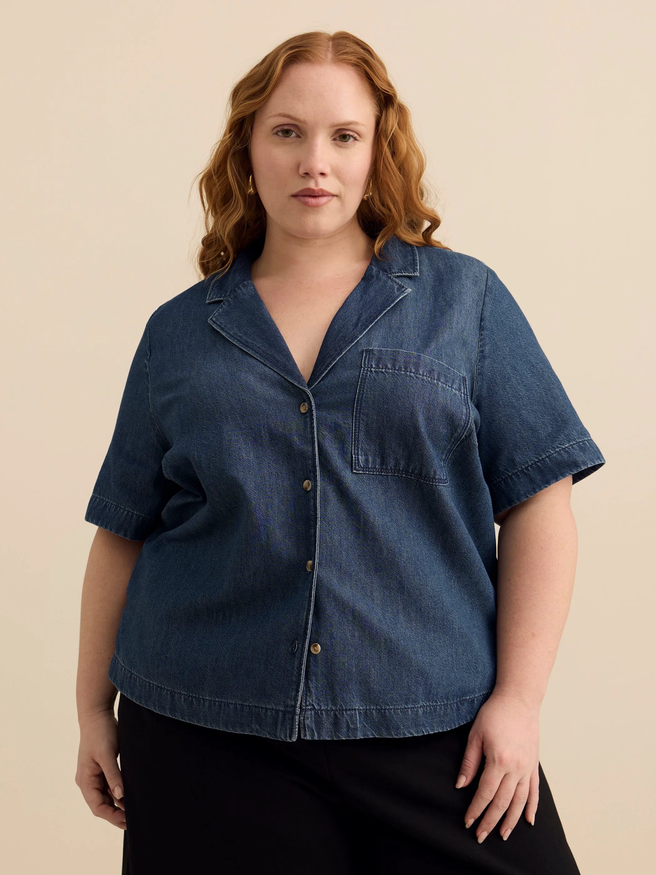 Dark medium denim