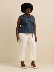 Dark denim