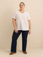 Bright white