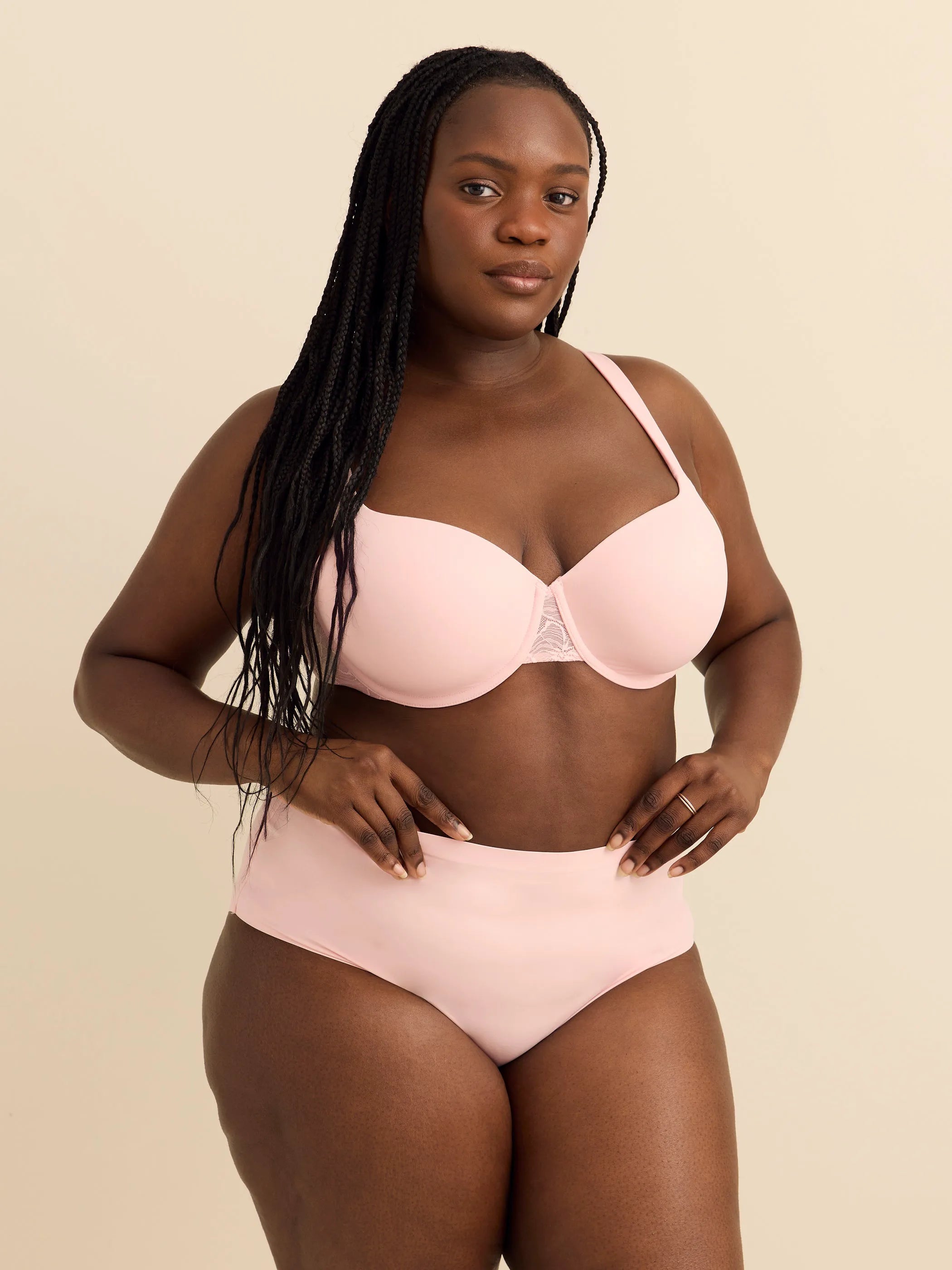 Veiled pink