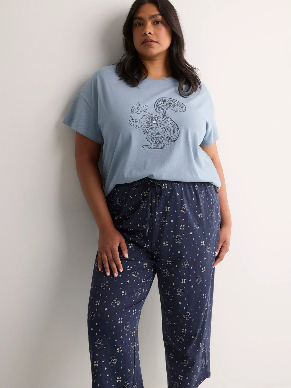 MARITIME BLUE PRINTED