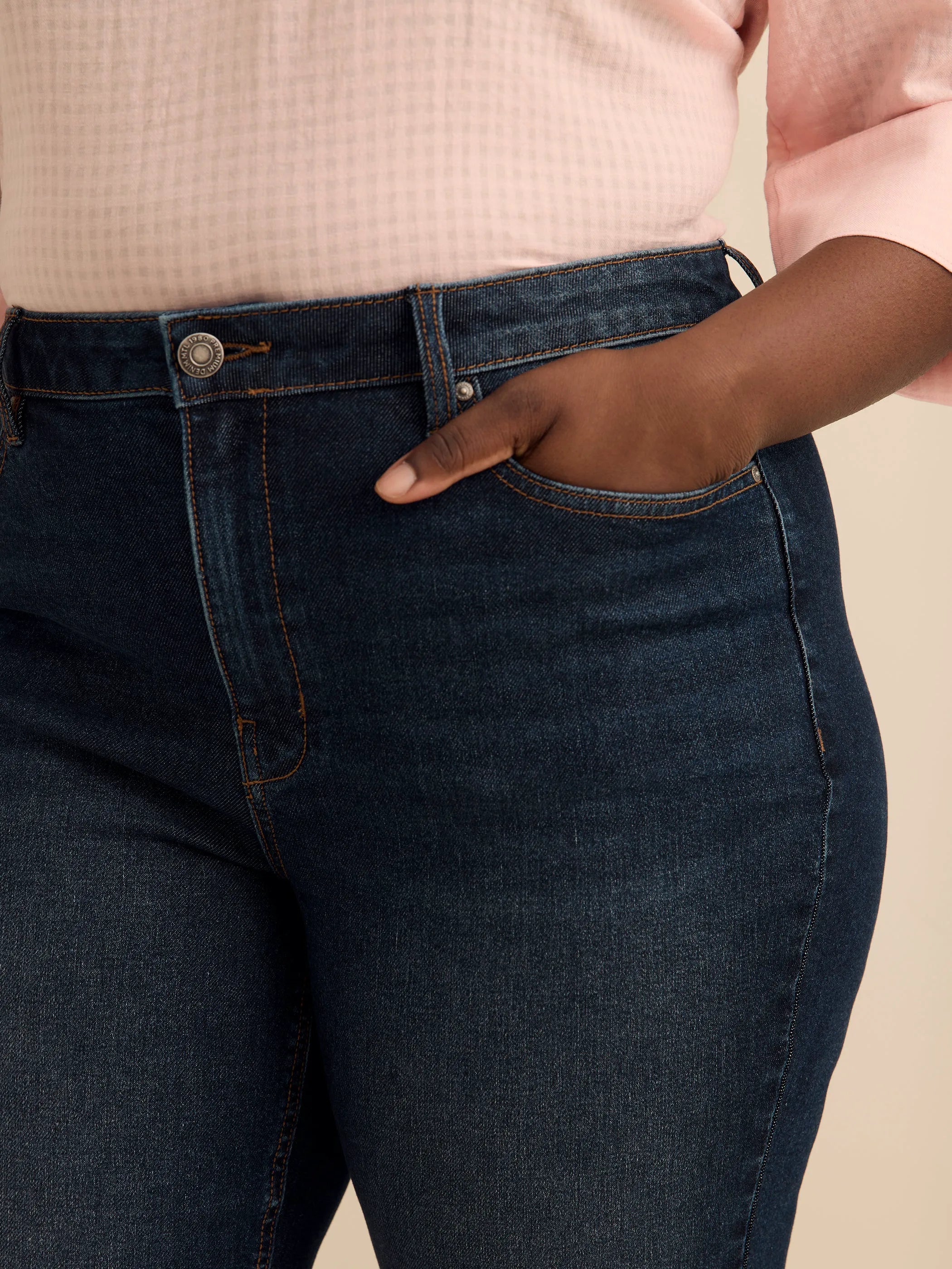 Dark denim