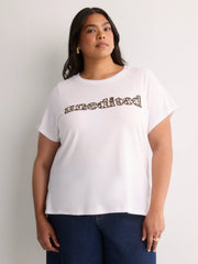 BRIGHT WHITE PRINTED