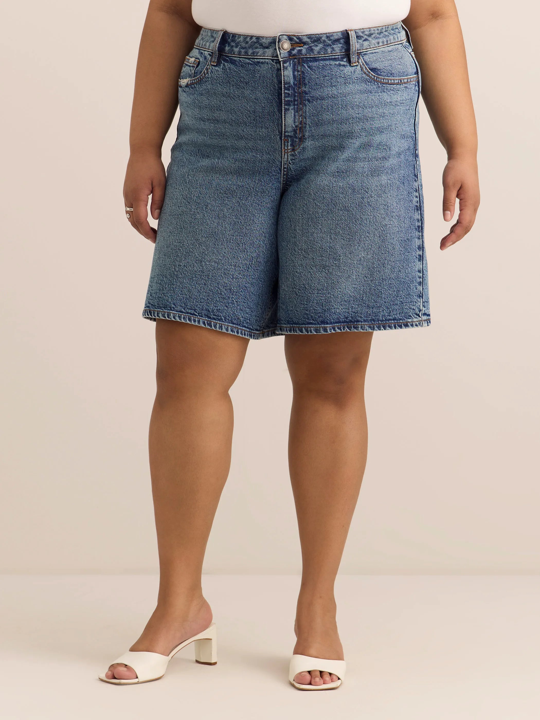 Medium blue denim