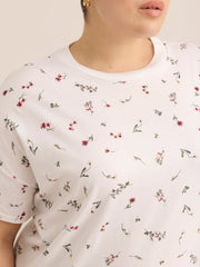 Snow white printed