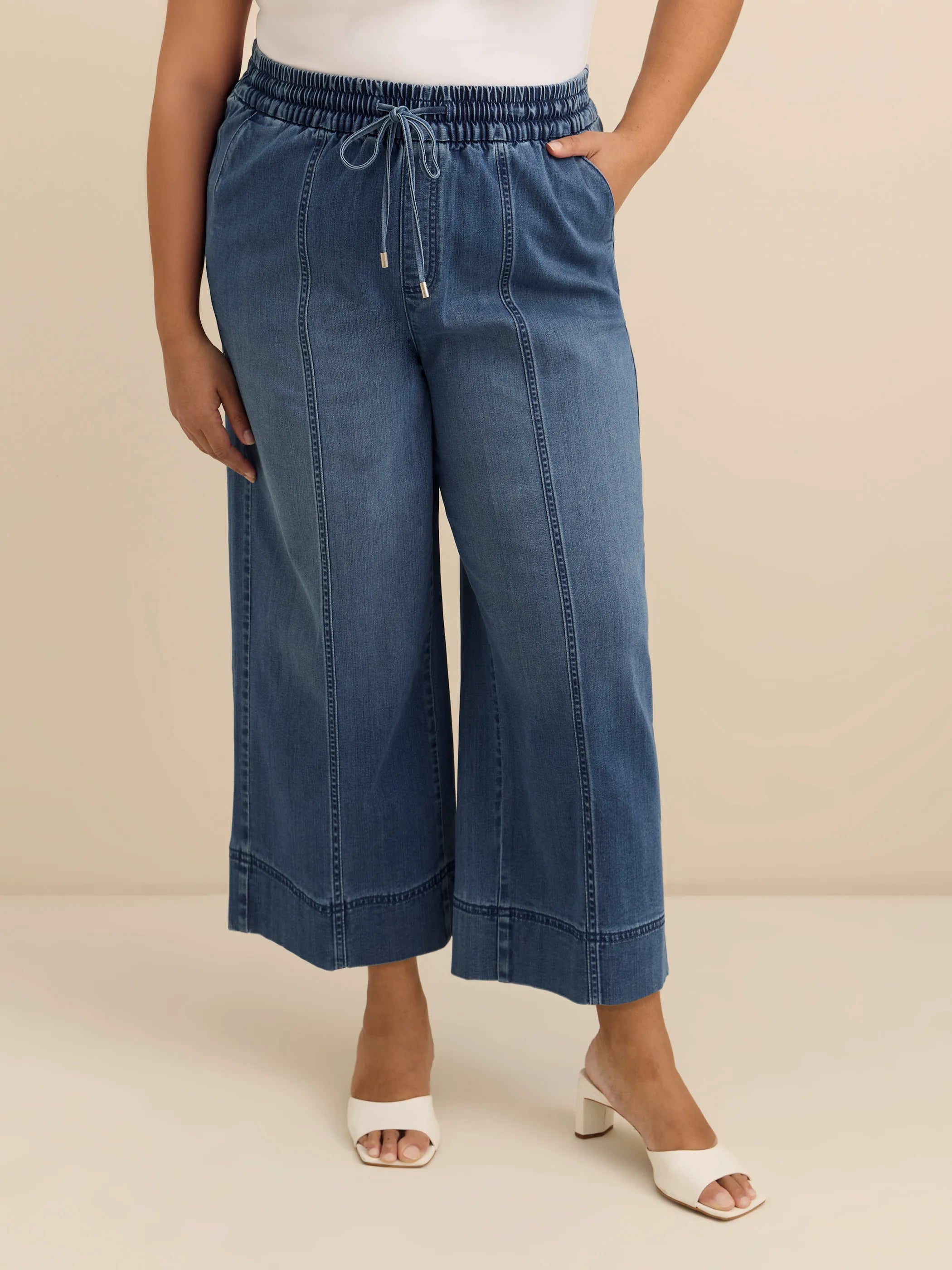 Medium blue denim