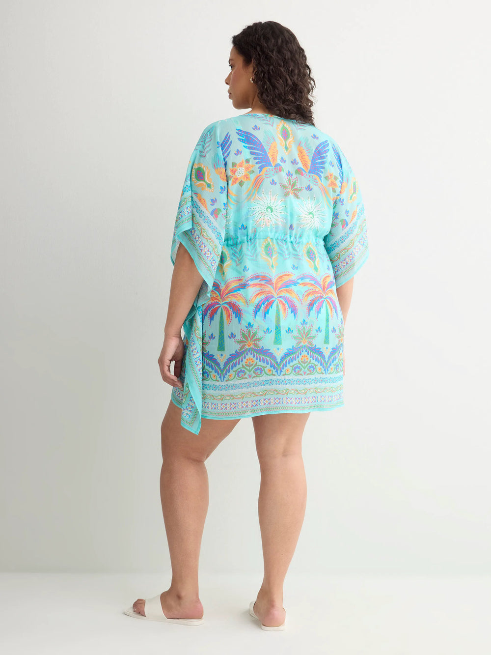 BLUE TURQUOISE PRINTED