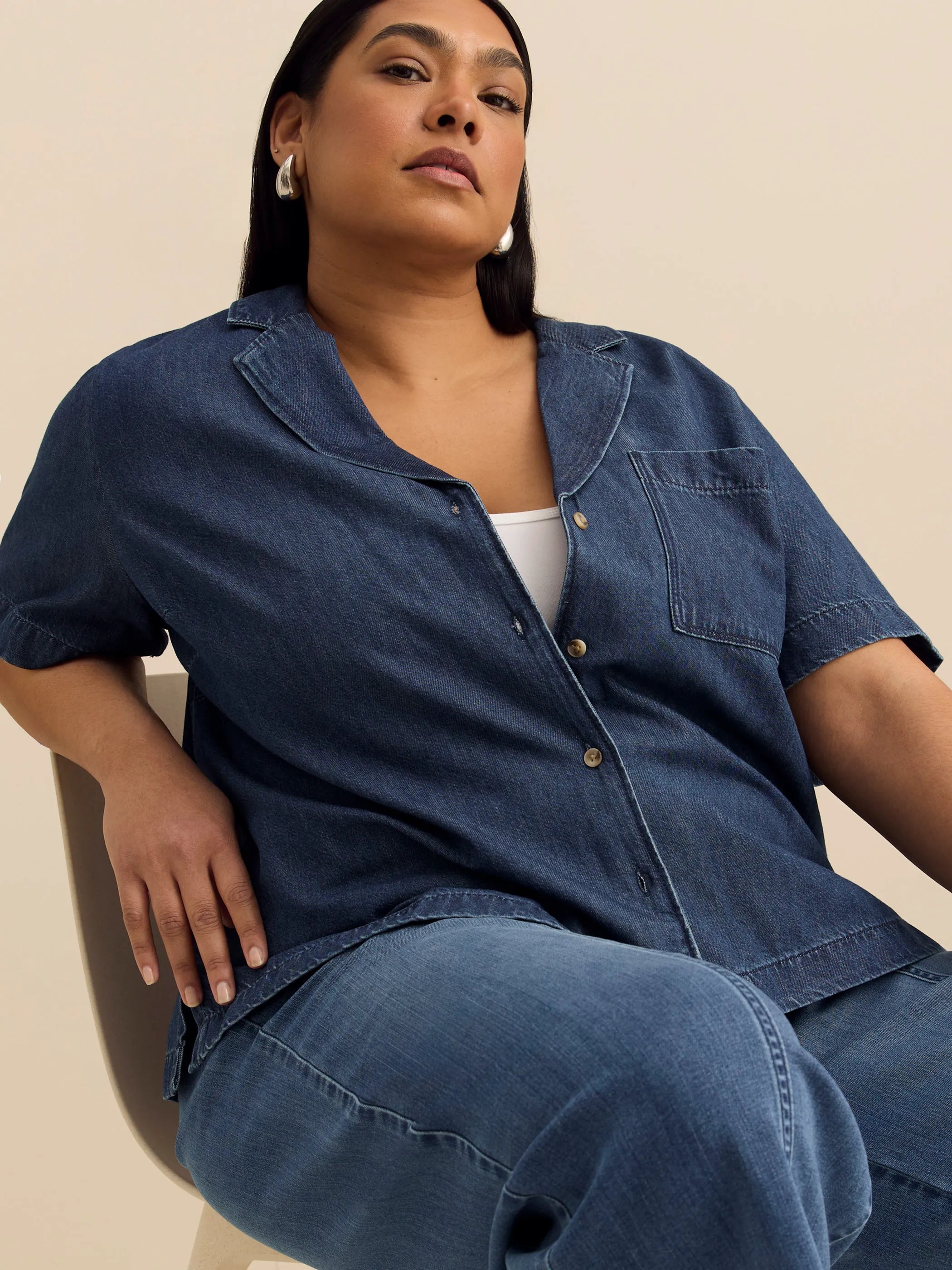 Medium blue denim